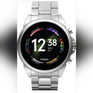 Fossil Gen 6 44mm Touchscreen Smart Watch for Men with Alexa Built-In, Fitness T